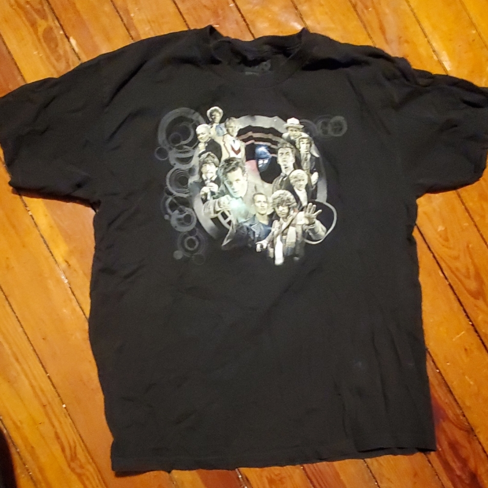 5 Doctor Who T-shirts